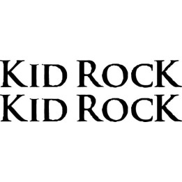Kid Rock Stickers – American Badass Music Decals (2-Pack)