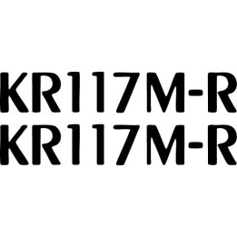 KR117M-R Stickers – Speaker Cabinet Decals (2-Pack)