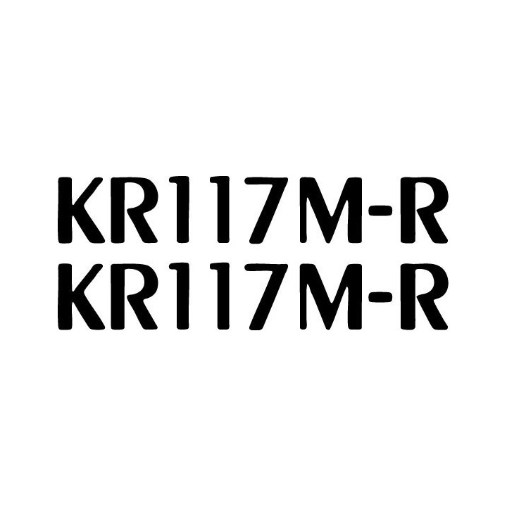 KR117M-R Stickers – Speaker Cabinet Decals (2-Pack)