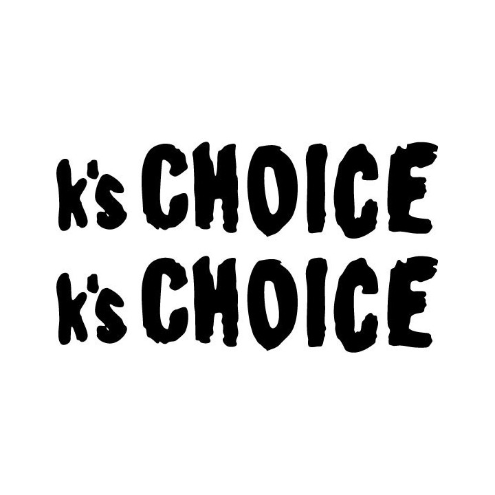 K's Choice Stickers – Alt Rock Band Decals (2-Pack)