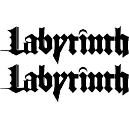 Labyrinth Stickers – Power Metal Band Decals (2-Pack)