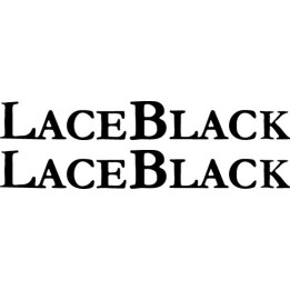 LaceBlack Stickers – Gothic Rock Band Decals (2-Pack)