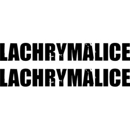 Lachrymalice Stickers – Dark Metal Band Decals (2-Pack)