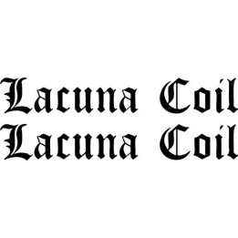 Lacuna Coil Stickers – Gothic Metal Decals (2-Pack)
