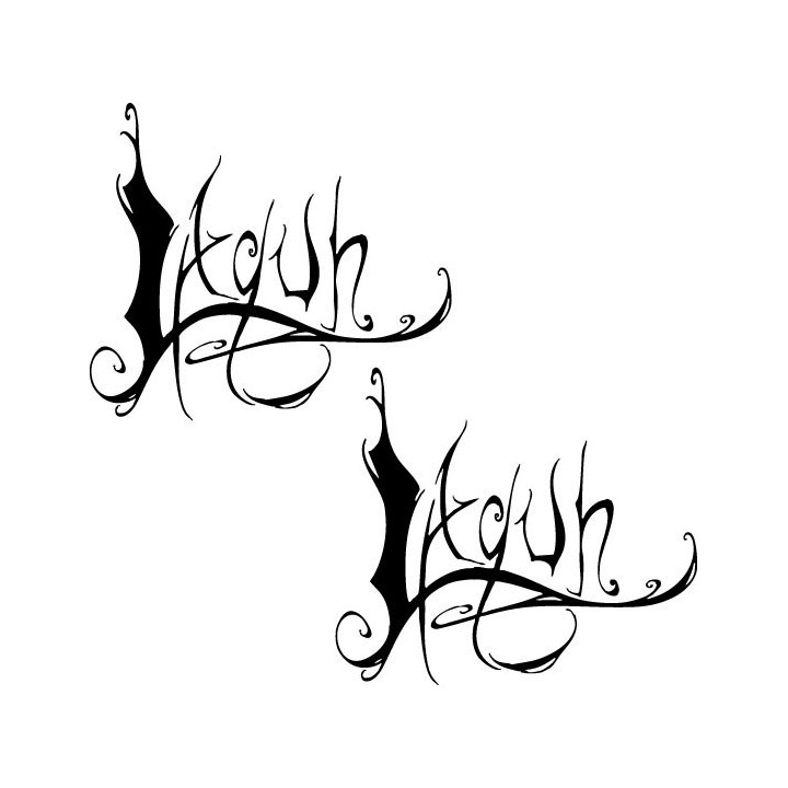 Laguna Band Stickers – Alternative Rock Decals (2-Pack)