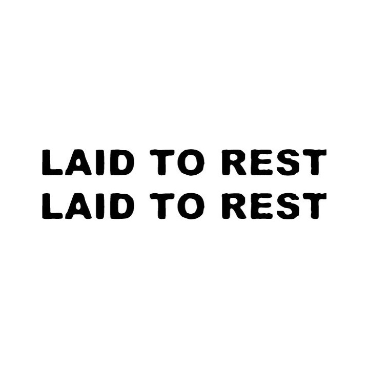 Laid to Rest Stickers – Metalcore Band Decals (2-Pack)