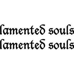 Lamented Souls Stickers – Doom Metal Band Decals (2-Pack)