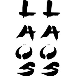 Laos Band Stickers – Hard Rock Music Decals (2-Pack)