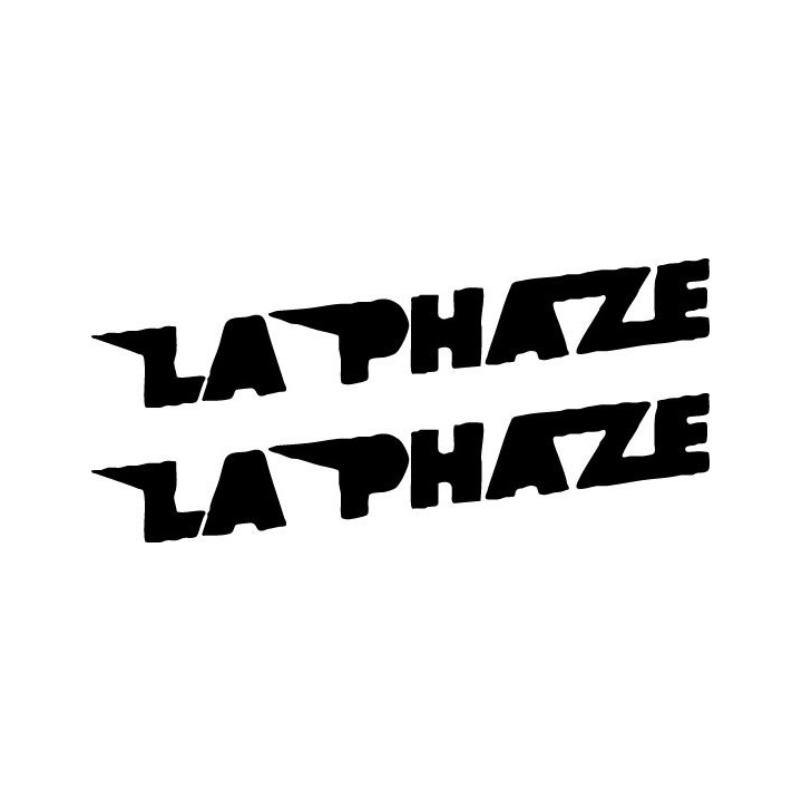 La Phaze Stickers – French Funk Rock Decals (2-Pack)