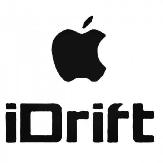 Jdm I Drift Apple Decal...