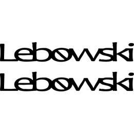 Lebowski Stickers – Progressive Rock Decals (2-Pack)