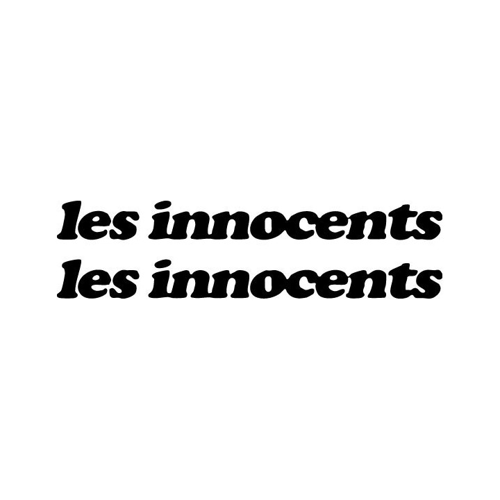 Les Innocents Stickers – French Pop Rock Decals (2-Pack)