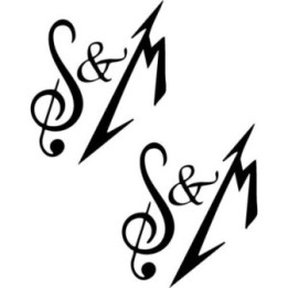 Metallica S&M Stickers – Symphony Concert Decals (2-Pack)