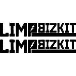 Limp Bizkit Stickers – Nu Metal Band Decals (2-Pack)
