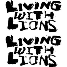 Living With Lions Stickers – Band Music Decals (2-Pack)
