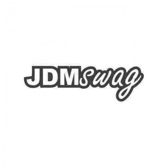 Jdm Swag Jdm Car Decal Sticker