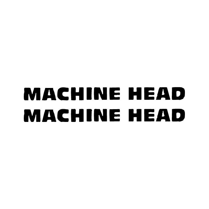 Machine Head Stickers – Burn My Eyes Blackening Decals (2-Pack)