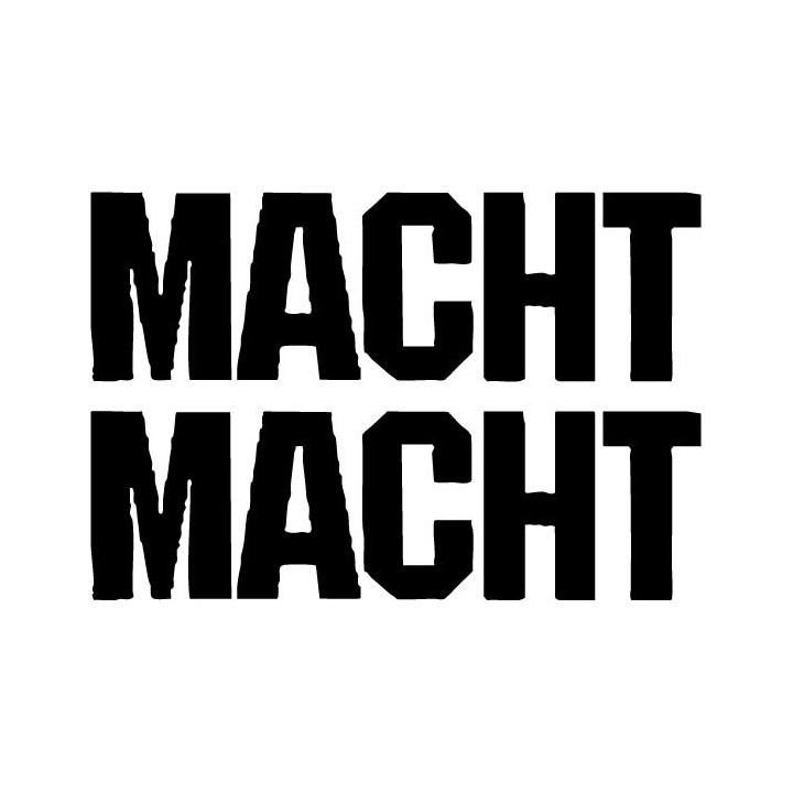Macht Band Stickers – Rock Music Decals (2-Pack)