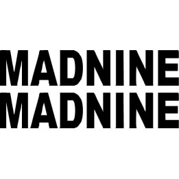 Madnine Stickers – Rock Band Logo Decals (2-Pack)