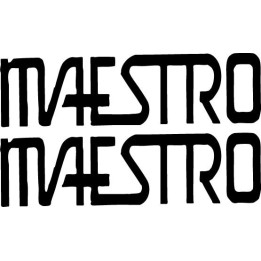 Maestro Stickers – Progressive Rock Decals (2-Pack)