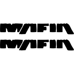 Mafia Band Stickers – Classic Rock Logo Decals (2-Pack)