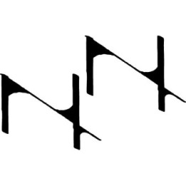 Nadja Stickers – Drone Doom Metal Decals (2-Pack)