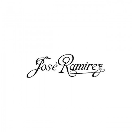 Jose Ramirez Guitars Decal...