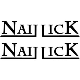 Nail Lick Stickers – Rock Band Logo Decals (2-Pack)