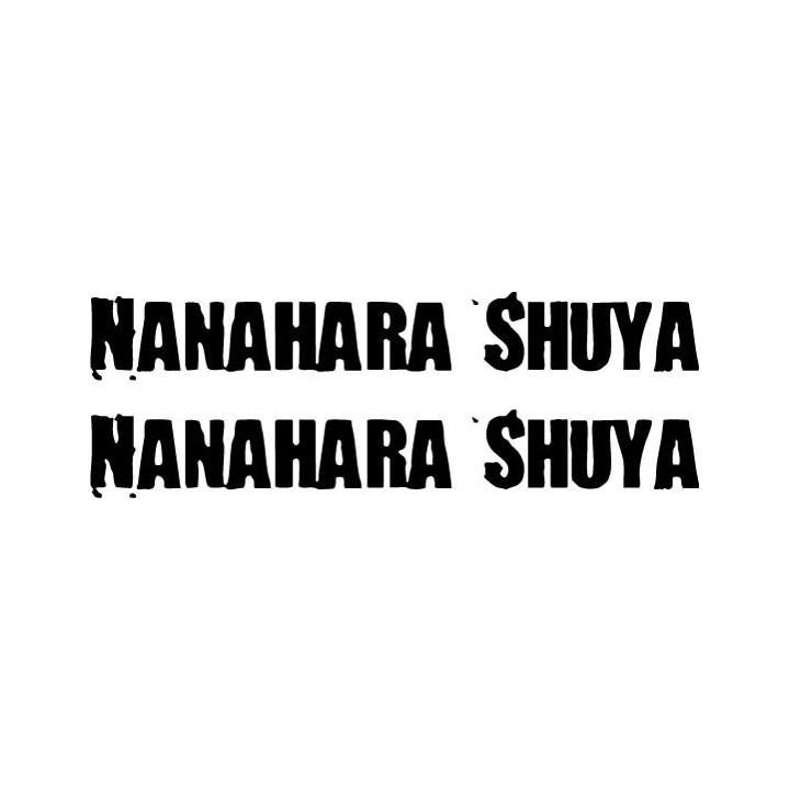 Nanahara Shuya Stickers – Battle Royale Decals (2-Pack)