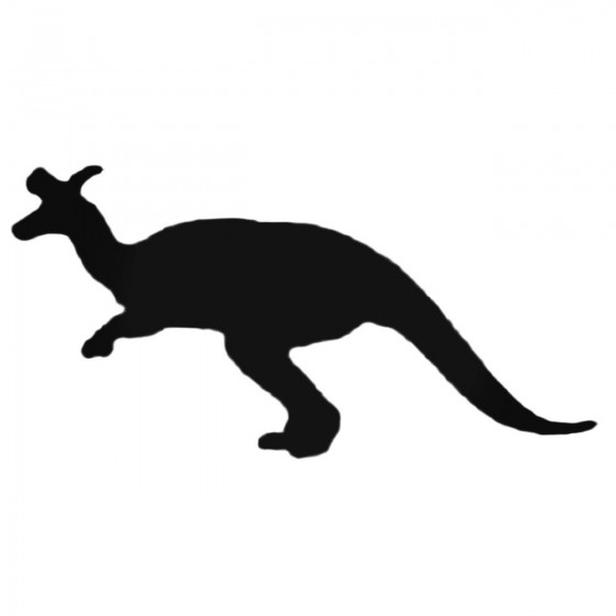 Jumpy Kangaroo Decal Sticker