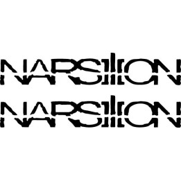 Narsilion Stickers – Darkwave Band Decals (2-Pack)
