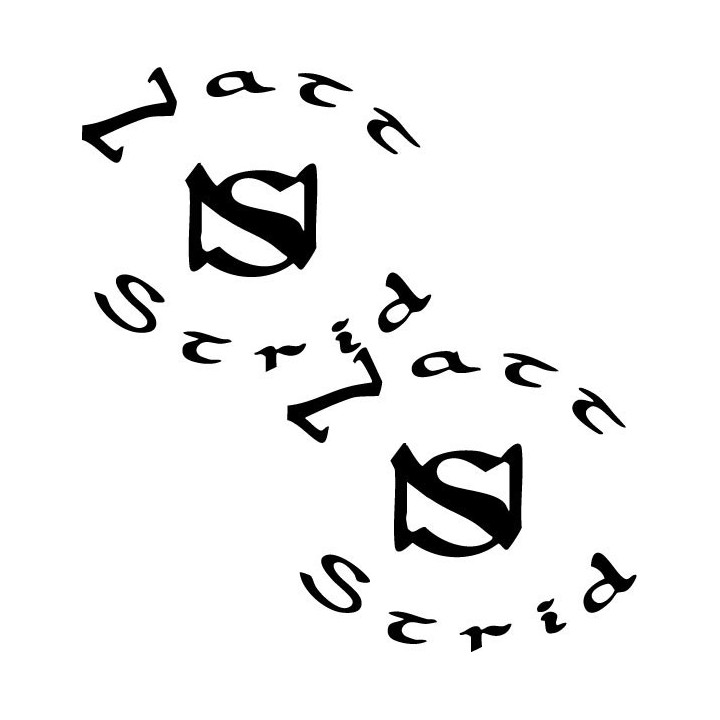 Nattstrid Stickers – Swedish Black Metal Decals (2-Pack)