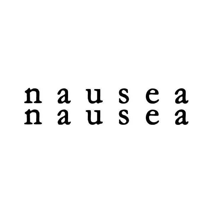 Nausea Band Stickers – Crust Punk Decals (2-Pack)