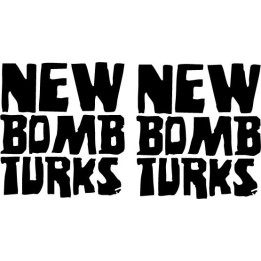 New Bomb Turks Stickers – Garage Punk Decals (2-Pack)