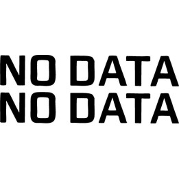 No Data Band Stickers – Logo Music Decals (2-Pack)