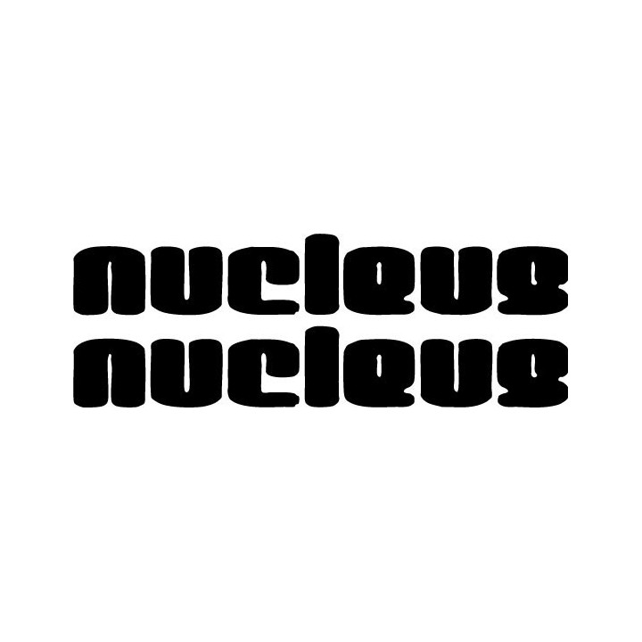 Nucleus Band Stickers – Death Metal Decals (2-Pack)