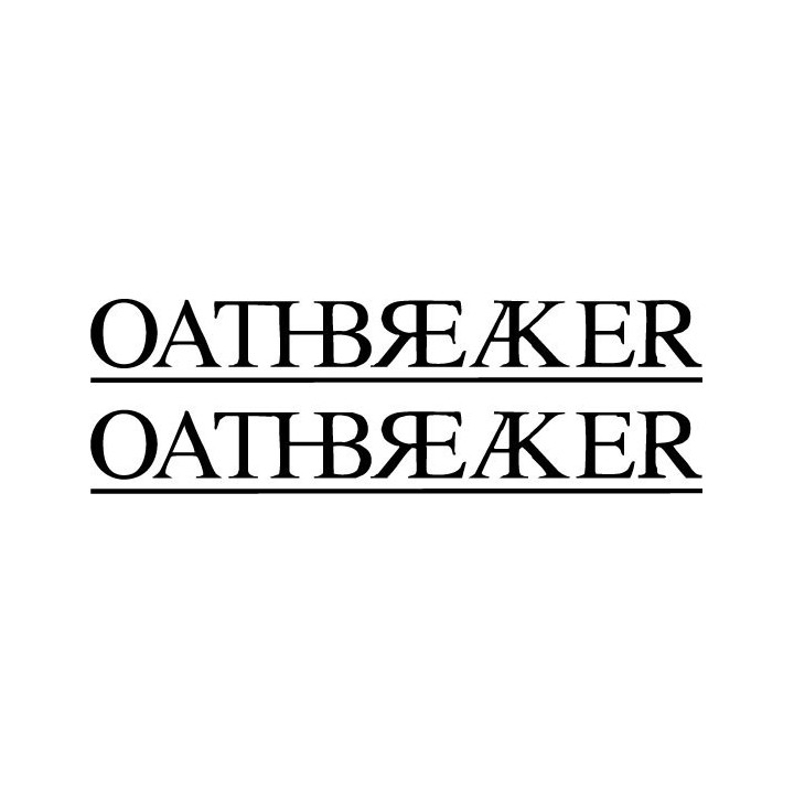 Oathbreaker Stickers – Band Decals (2-Pack)