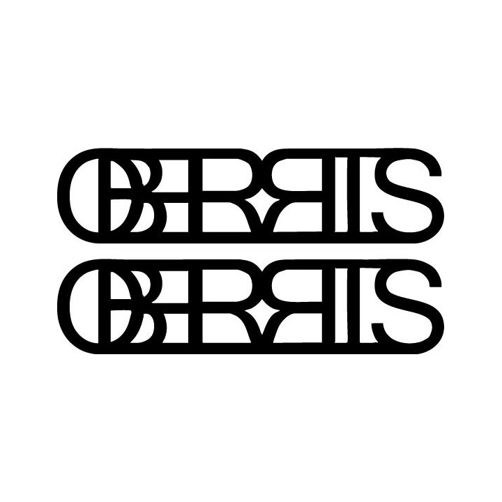 Oberis Band Stickers – Dark Metal Decals (2-Pack)