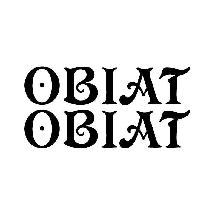 Obiat Stickers – Stoner Doom Metal Decals (2-Pack)