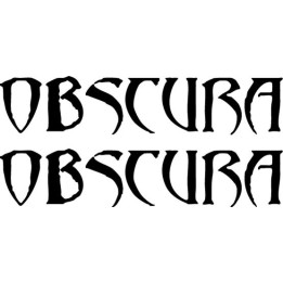 Obscura Stickers – Progressive Death Metal Decals (2-Pack)