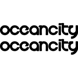 Ocean City Band Stickers – Rock Logo Decals (2-Pack)