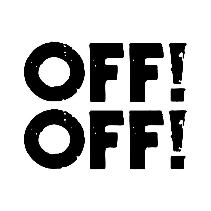 OFF! Band Stickers – Hardcore Punk Logo Decals (2-Pack)
