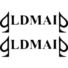 Old Maid Band Stickers – Rock Logo Decals (2-Pack)