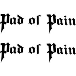 Pad of Pain Stickers – Metal Band Decals (2-Pack)