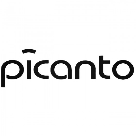 Kia Picanto Decal Sticker