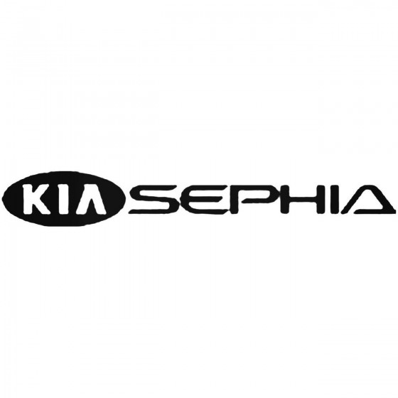 Kia Sephia Vinyl Decal
