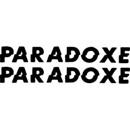 Paradoxe Band Stickers – French Rock Decals (2-Pack)