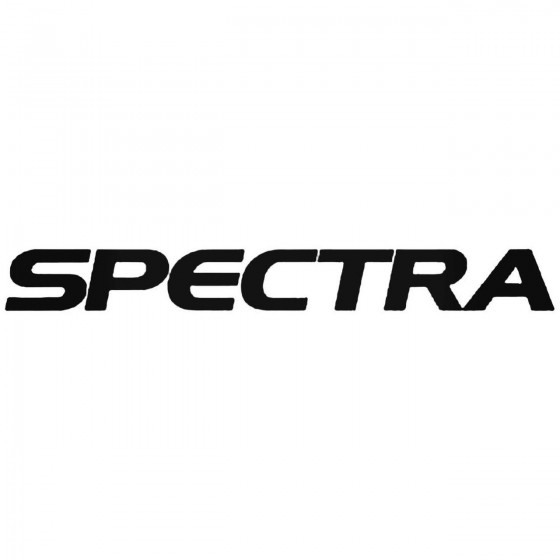 Kia Spectra Decal Sticker