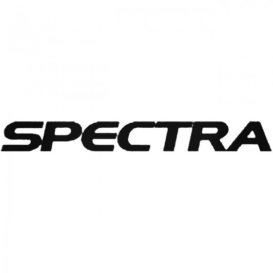 Kia Spectra Vinyl Decal