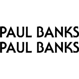 Paul Banks Stickers – Interpol Music Decals (2-Pack)